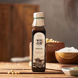 [Healingsun] Premium Tradition Organic Soy Sauce 180ml-Pesticide Free Soybeans, Eco-friendly Cultivation, Korean Traditional Food, Superfood, Healthy Meals-Made in Korea